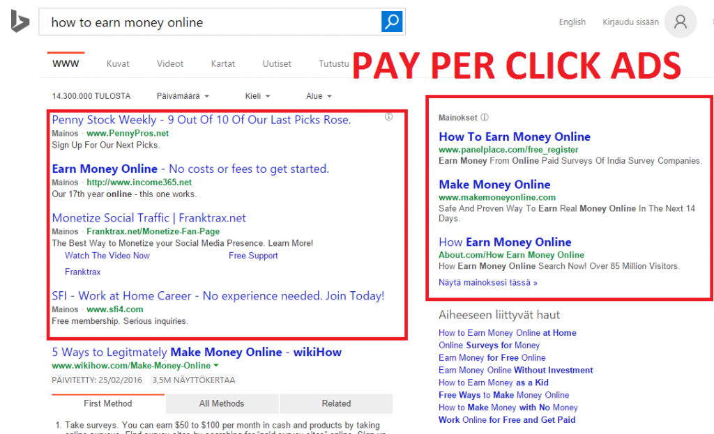 What Are Examples Of Pay Per Click Advertising