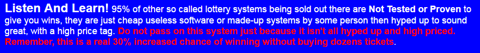 Lotto guy lottery system