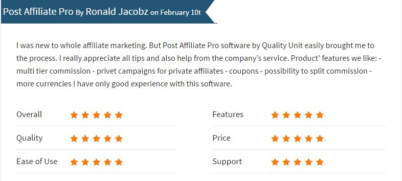 What is Post Affiliate Pro