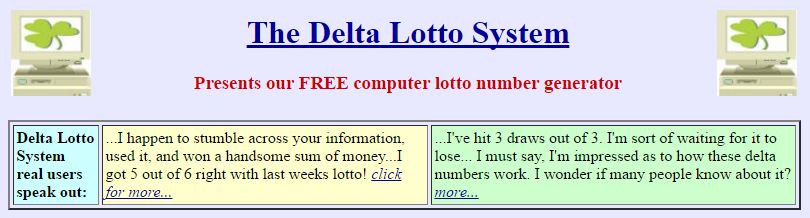 What Is The Delta Lotto System