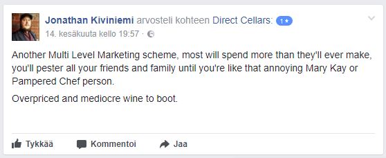 is direct cellars a scam