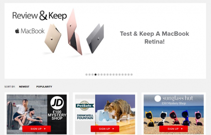 Product Testing UK Review Free Macbook, Tablets and Much More! But