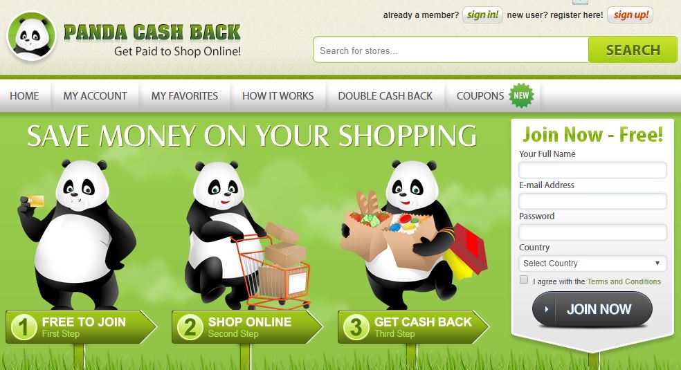 Panda Cash Back Review