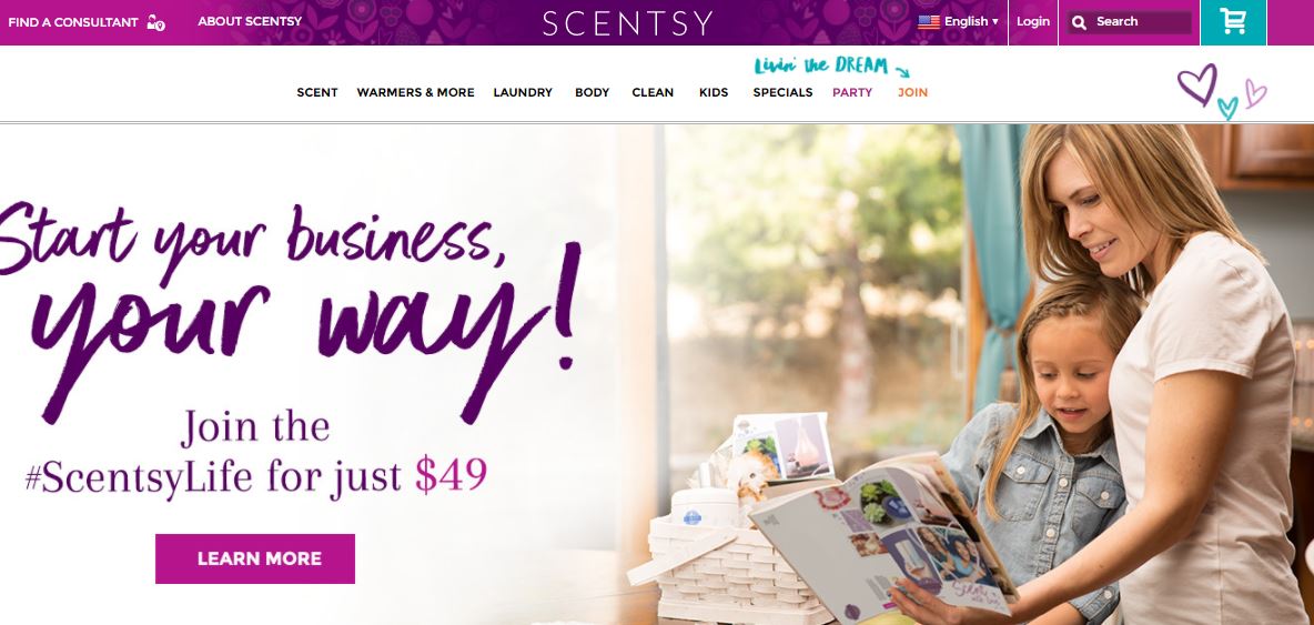 is Scentsy a pyramid scheme