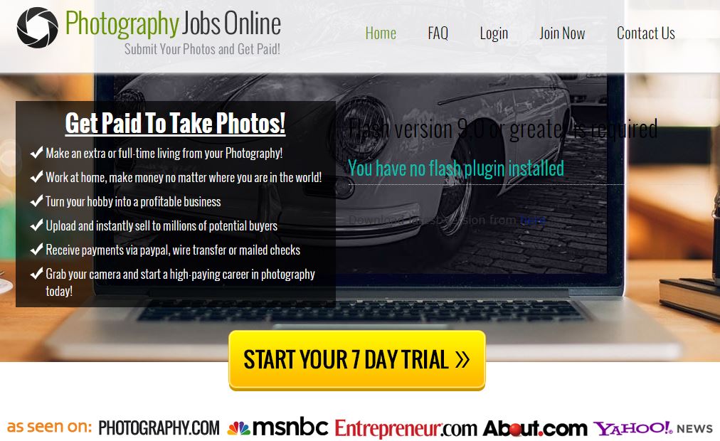 is photography jobs online a scam