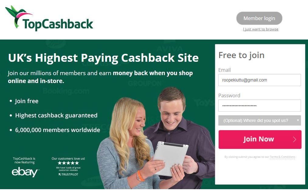 is topcashback legit