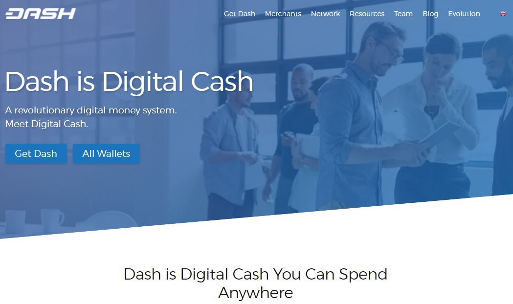 Dash Homepage