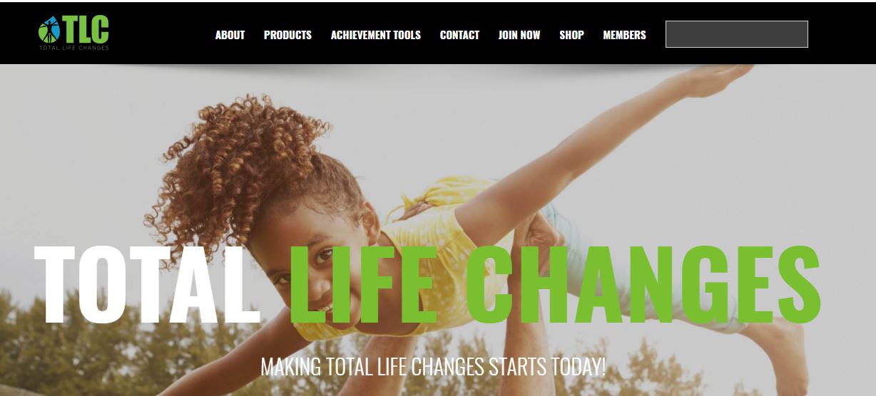 total life changes Homepage