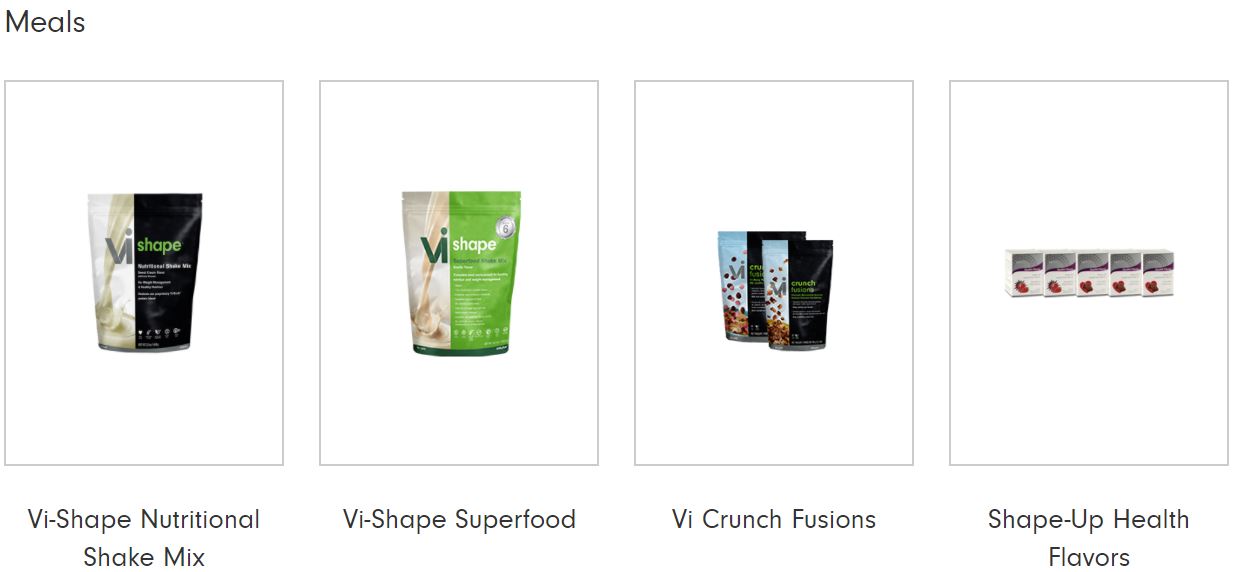 Visalus Meal Replacement Products