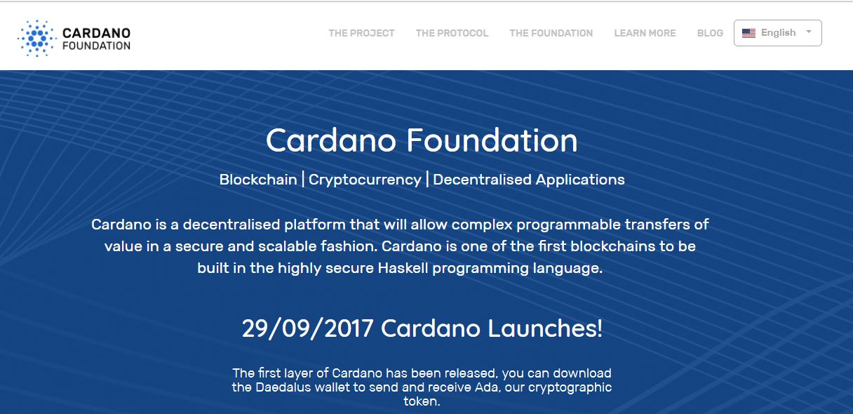 Cardano Homepage