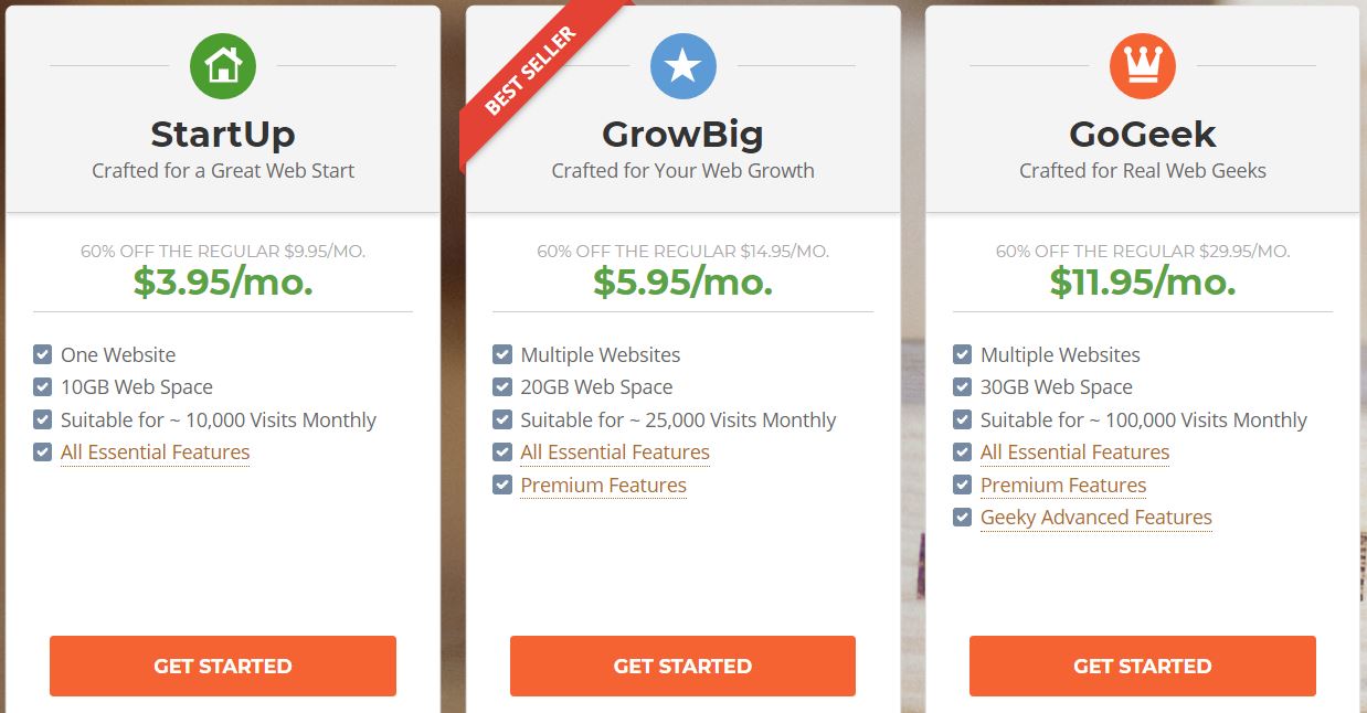 siteground pricing