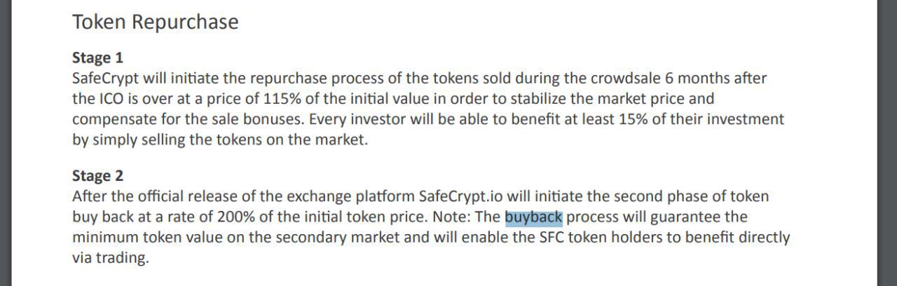 safecrypt buyback program