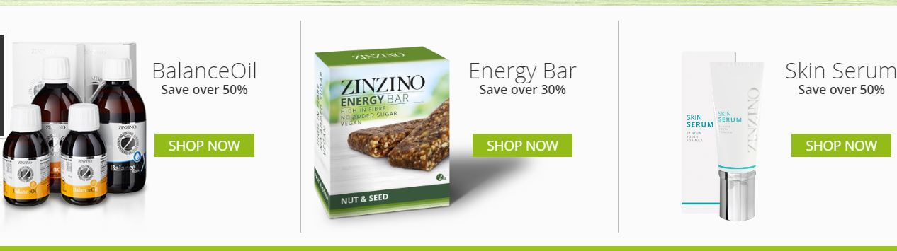 Zinzino product discounts