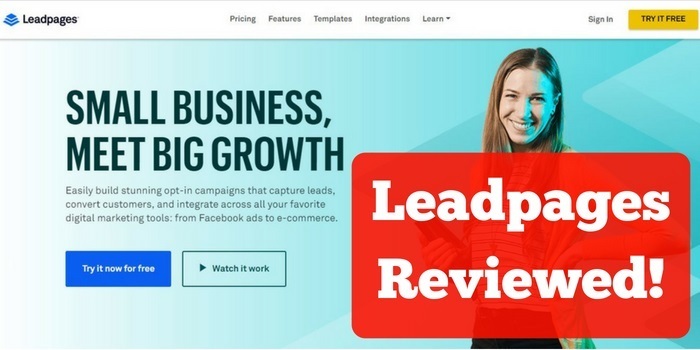 is leadpages free