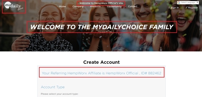 Optimized-Hempworx Scam Joining the Company as Affiliate