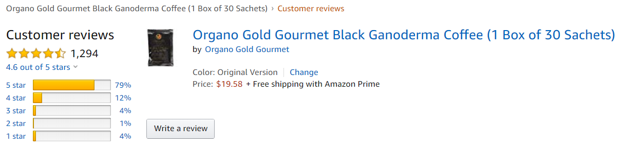 Is Organo Gold A Scam Amazon Review