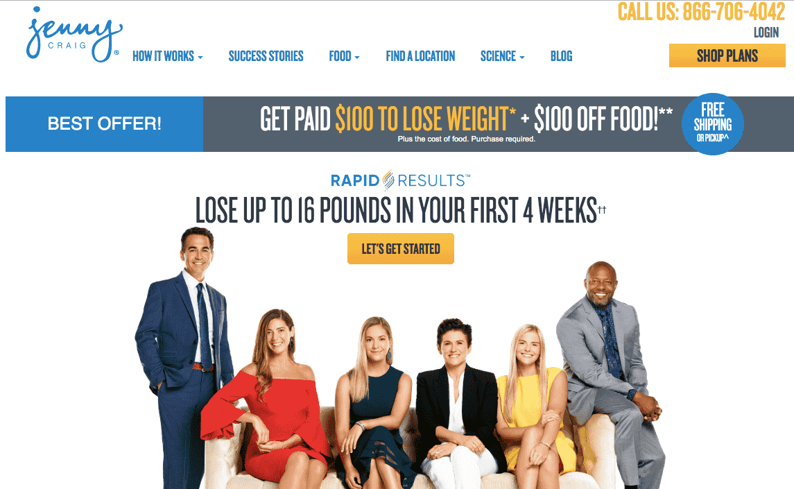 Does Jenny Craig Diet Work Landing Page-min