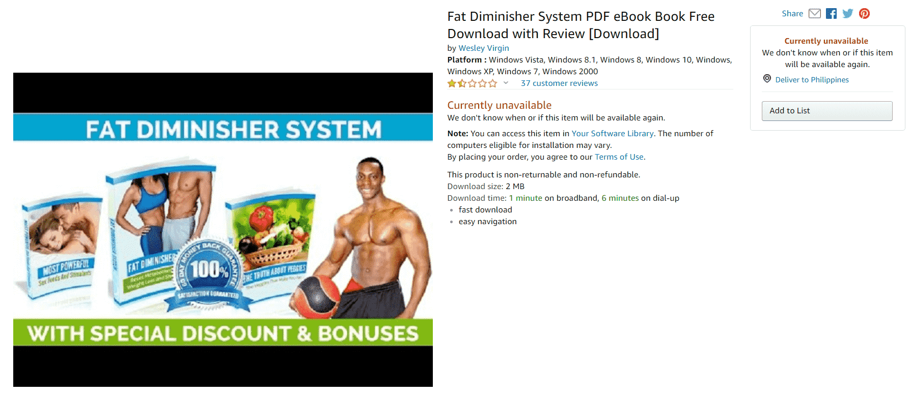 Is Fat Diminisher System A Scam Amazon-min