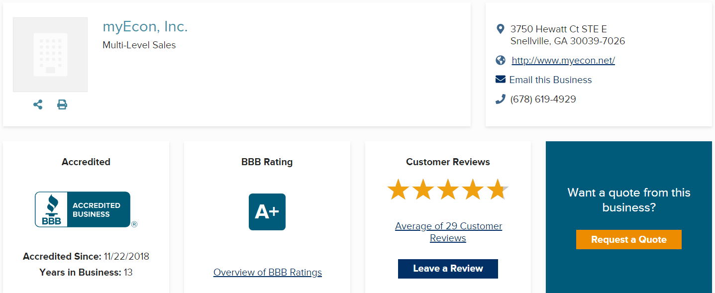 MyEcon Review BBB MyEcon Review BBB