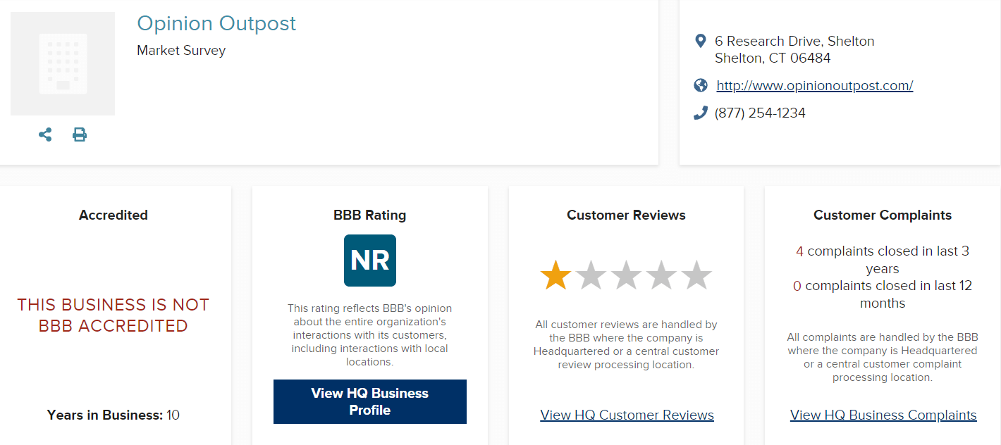 Is Opinion Outpost Scam BBB Is Opinion Outpost Scam BBB