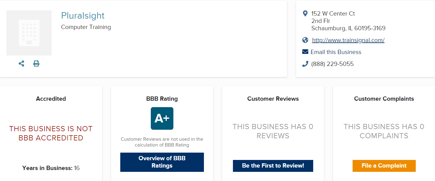 Pluralsight Review BBB