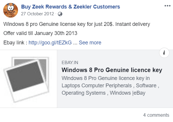 Is Zeek Rewards A Scam FB