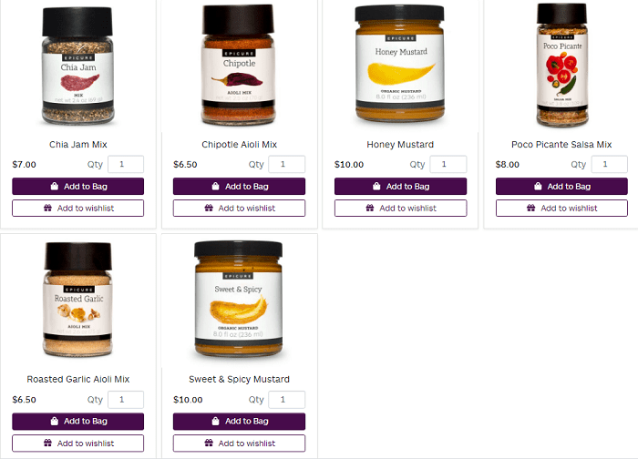 Epicure Review Condiments-min