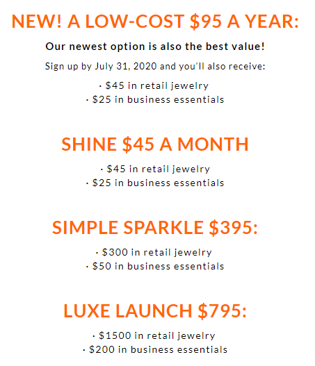 Premier Designs Jewelry Review Sign-Up Option