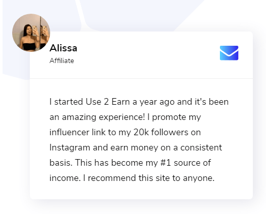 Use2Earn dot co Review Fake Testimonials